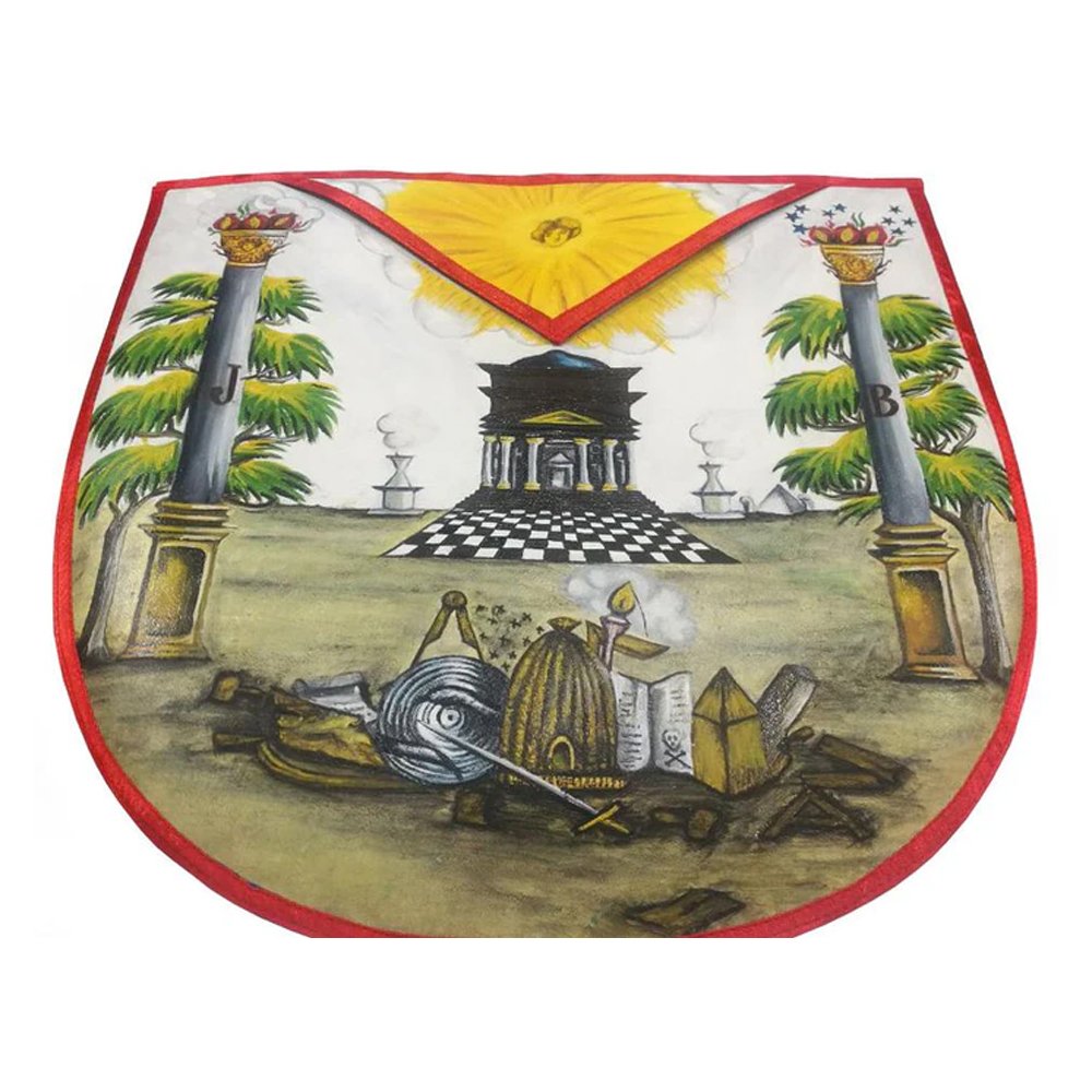 Masonic Hand-painted Aprons