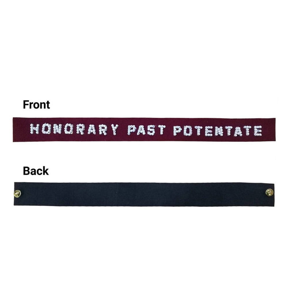 Shriners Removable Fez Bands
