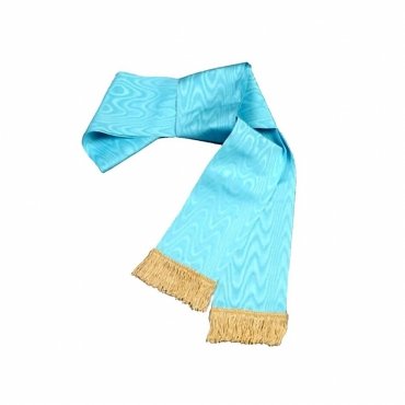 Knight of The East Knight Masons Sash - Blue Moire