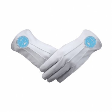 International Masons Gloves - Monitor Department White Leather