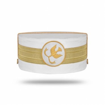 The Order of The Golden Circle Crown Cap Hand Embroidery Gold Bullion