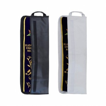 Masonic Sash Case - White & Black