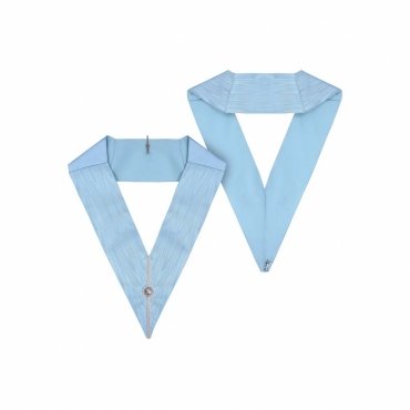 Officers Craft English Regulation Officer Collar Turquoise Moire