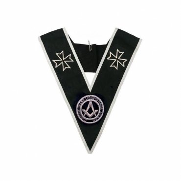 Officers Malta Regulation Collar Black Moire