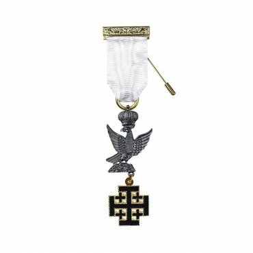 Commander Red Cross of Constantine Breast Jewel - Gold Plated