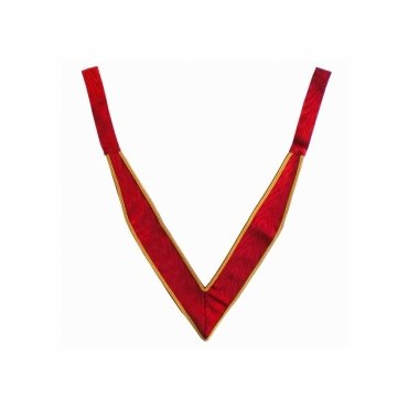 32nd Degree Scottish Rite Collarette Red Moire