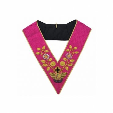 18th Degree Scottish Rite Collar Pink Moire