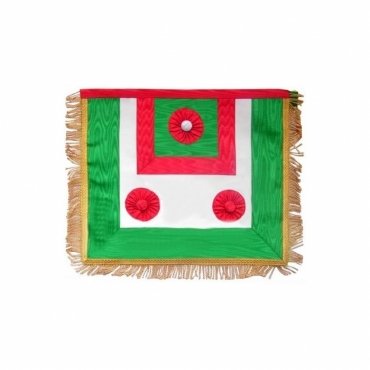 DEPUTY MASTER KNIGHTS OF ST. ANDREW SCOTTISH RITE APRON TRICOLOUR