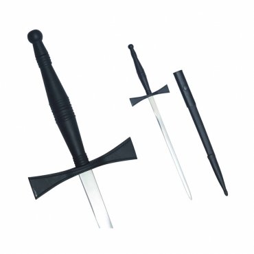 Masonic Dagger - Black Hilt and Black Scabbard