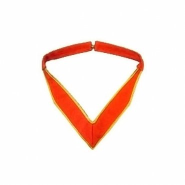 32nd Degree Scottish Rite Collarette Orange & Gold Moire